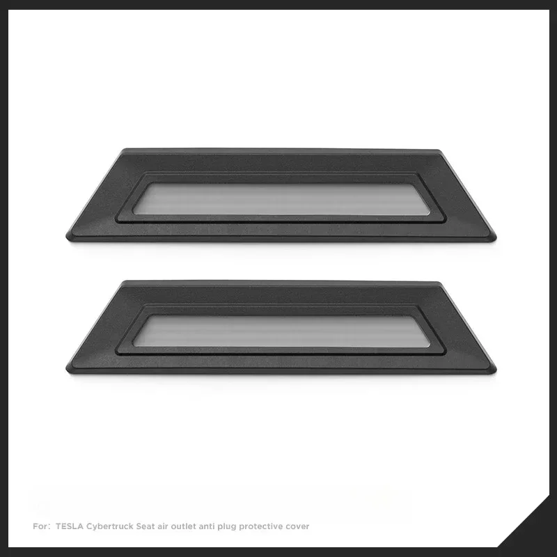 ل تسلا Cybertruck 2024 ABS مكيف الهواء تحت المقعد منفذ صافي قذيفة اكسسوارات السيارات تحت مقعد تنفيس الهواء الغطاء الواقي