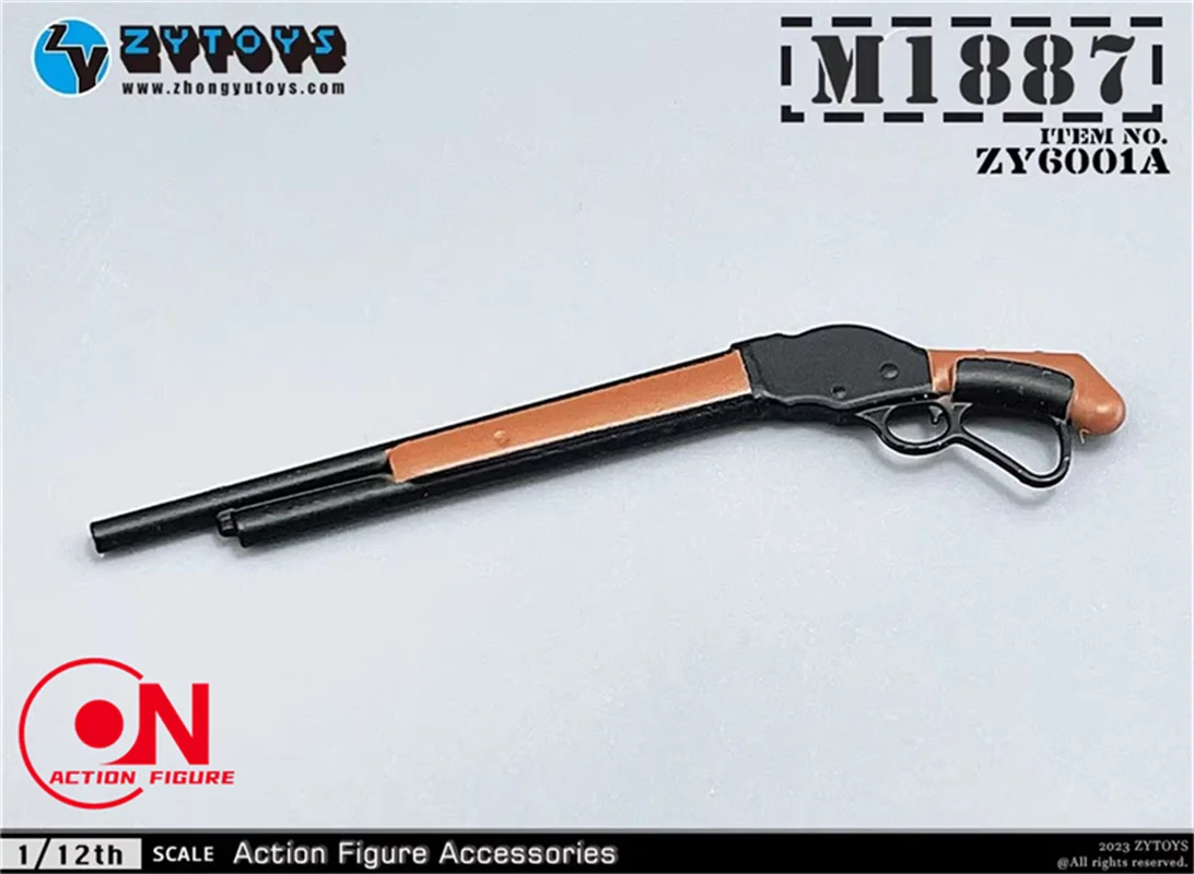ZYTOYS ZY6001 1/12 MP5 M4 AK47 P90 M1887 군인 총 무기 모델 9pcs 미니 장면 액세서리 맞는 6'' 액션 피규어 바디