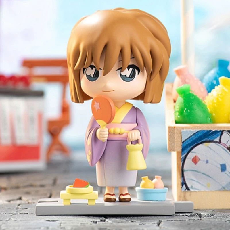 المحقق كونان حديقة سلسلة الحفلات صندوق أعمى غامض مجموعة أنيمي شخصية سطح المكتب الحلي هدية للأطفال