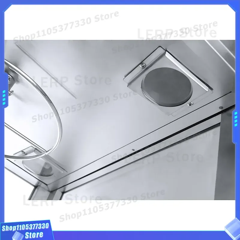 HGJ-306 Commercial Stainless Steel Electric Rotating Roast Chicken Oven with Timer and 12 Forks for Duck BBQ Grill Machine