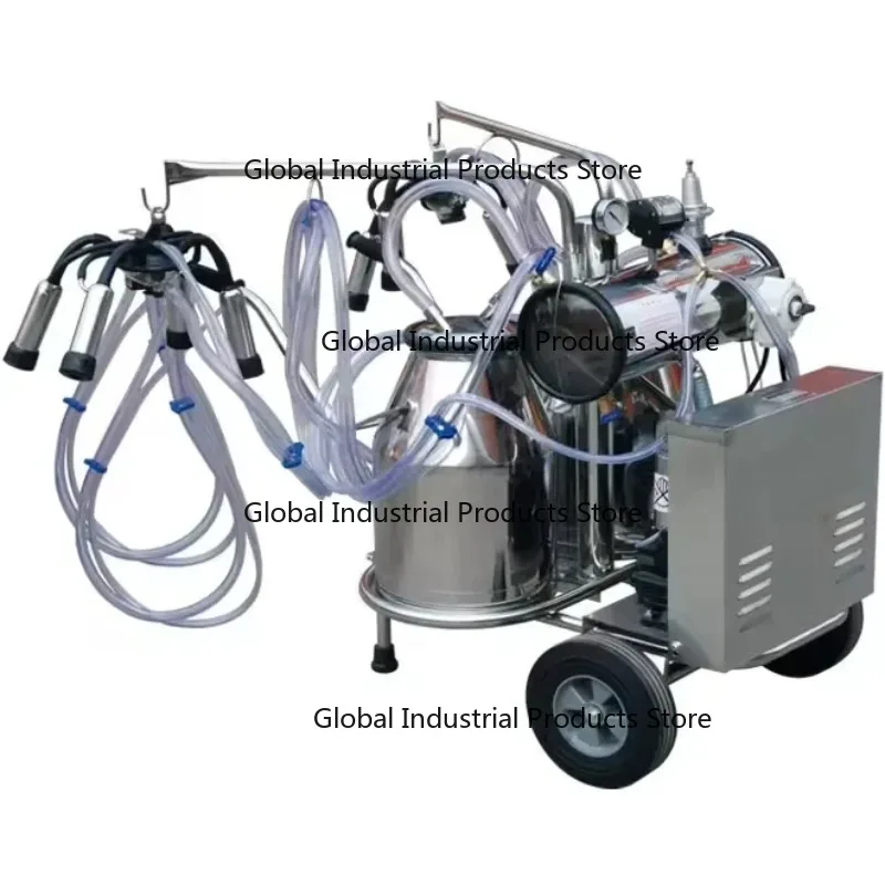 

Electric Motor Drive Cow Milking Machine Vacuum Pump Milking Tool Goat Cow Milk Machine