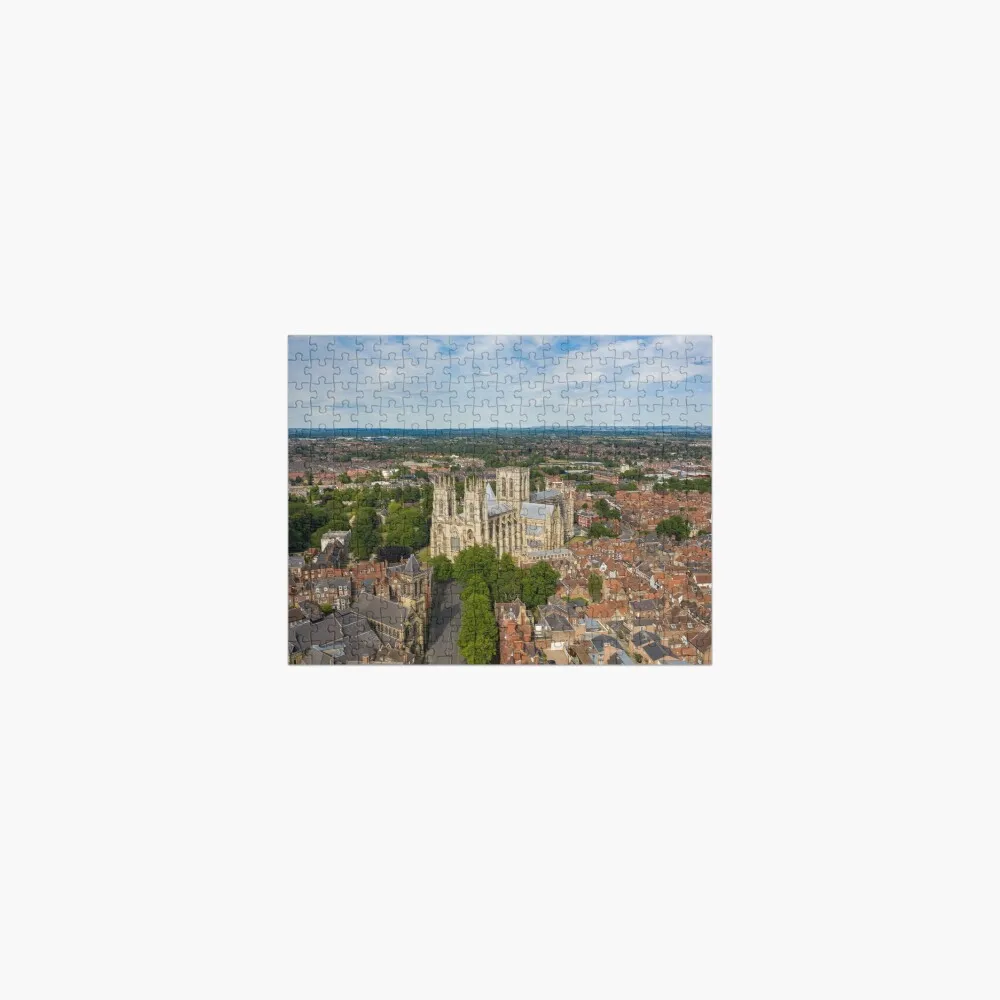 

York Minster Cathedral England North Yorkshire in Summer Jigsaw Puzzle Customized Gifts For Kids