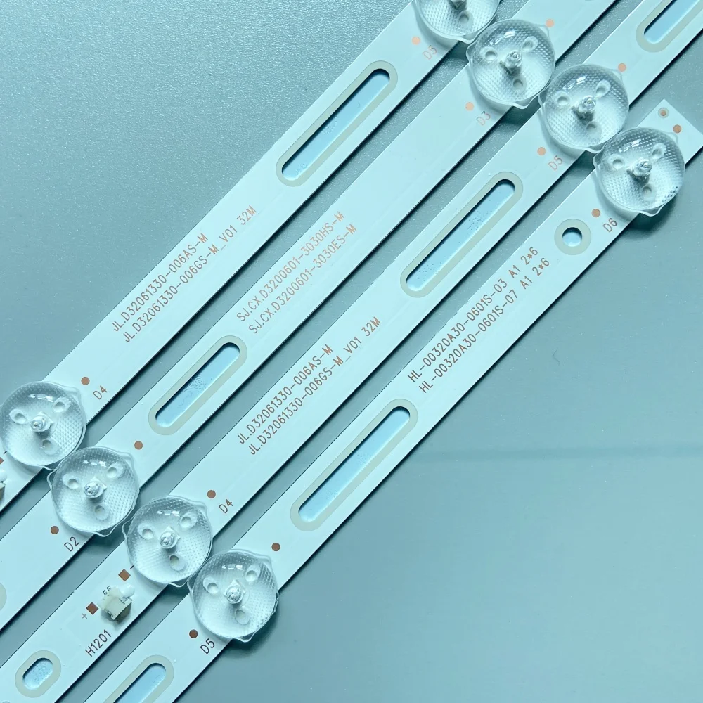 10 PCS LED Backlight strip 6 Lamp for JL.D32061330-006GS-M_V01 32N1 SMX32P28NF 32DM6600 SW-LED32SA303 CX320DLEDM CX315DLEDM