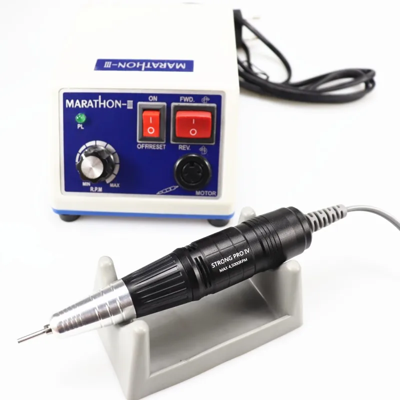 STRONG 210 Dental Lab Micromotor Machine N3 + PRO  45000RPM handpiece Straight Contra Angle Handpiece