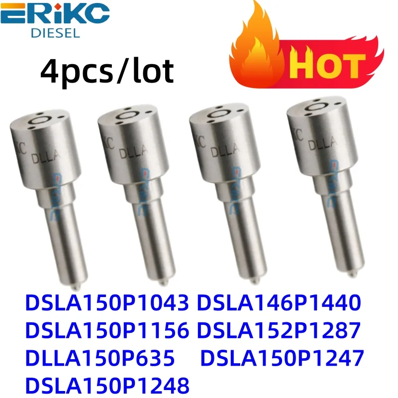 

4PCS DSLA150P1043 DSLA146P1440 DSLA150P1156 DSLA152P1287 DLLA150P635 DSLA150P1247 DSLA150P1248 For BOSCH Injector Nozzle