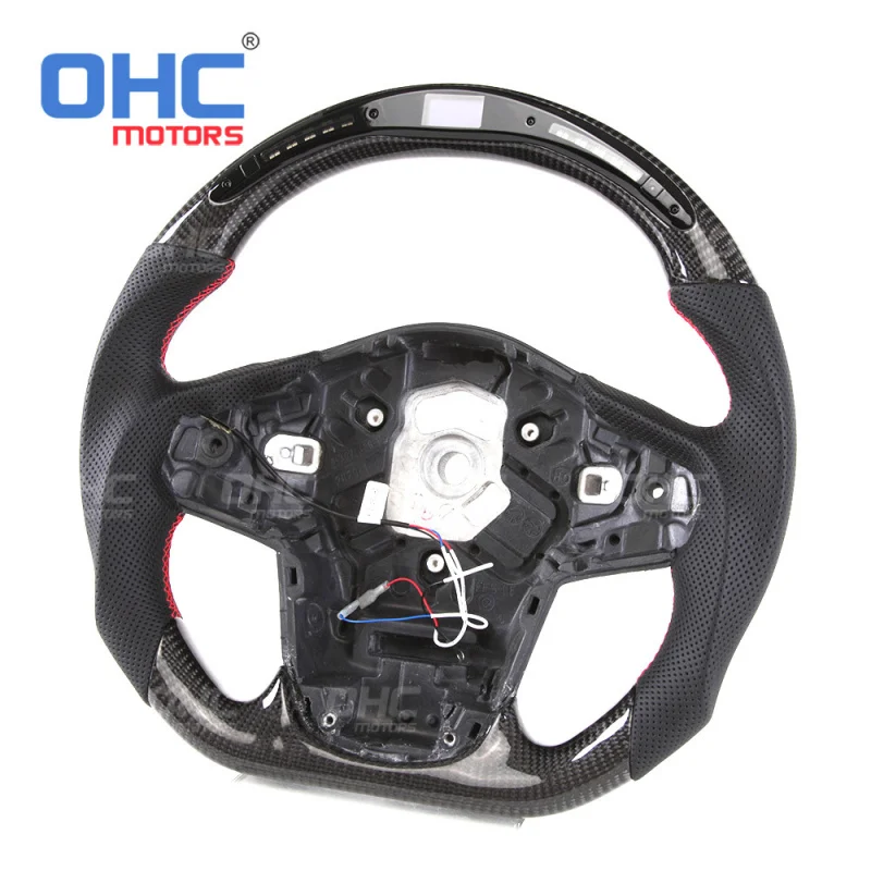 For Toyota Supra GR A90 MK5 modification of  with LED visualized smart carbon fiber steering wheel
