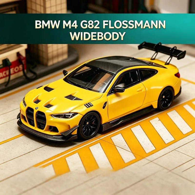 Image of Street W64pon-SW 1/64 BMW M4 GTR G82 Druckguss-Automodell aus Legierung, Simulations-Sammlerstück, Spielzeug-Geschenk für Jungen # peetyeee