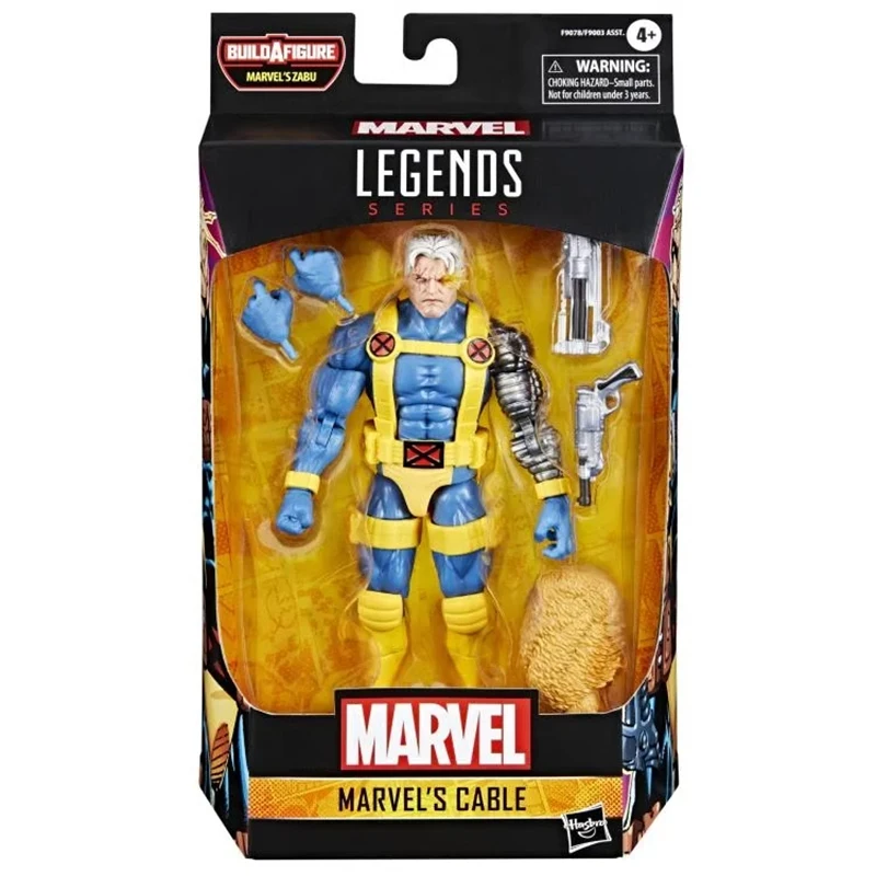 Action Figure Marvel Legends Zabu Baf Series Cable The Uncanny X-Men Periphery Collection Decoration Toys Child Birthday Gifts