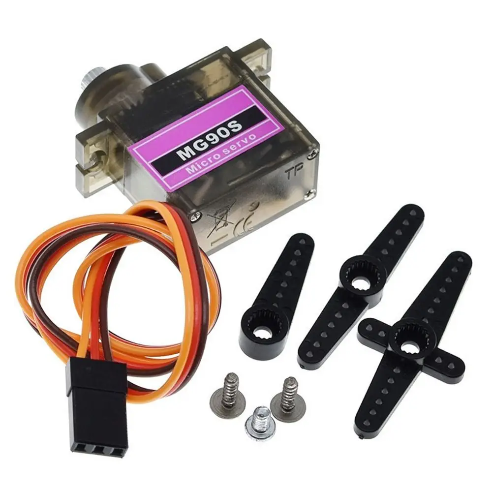 MG90S Metal Gear 9G Servo Upgraded Version For Rc Helicopter Plane Boat Car MG90 9G Trex 450 RC Robot