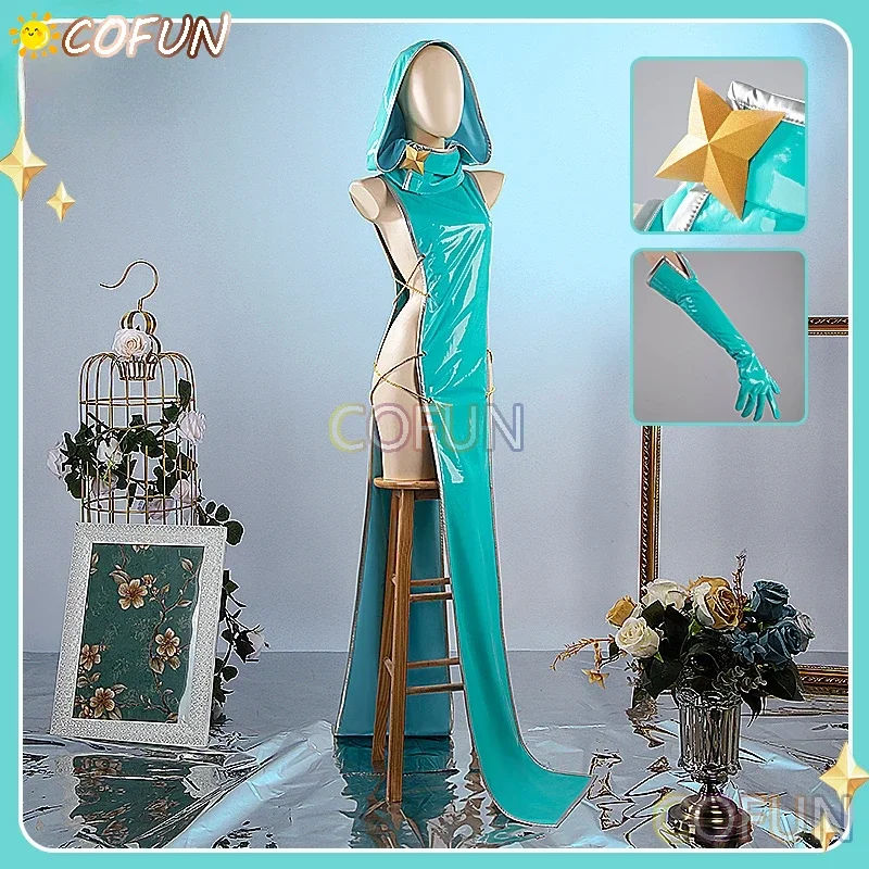 COFUN [Customized] Magical Girls Anemo Nemo Cosplay Costume Cos Game Anime Party Uniform Hallowen Play Role Clothes Clothing