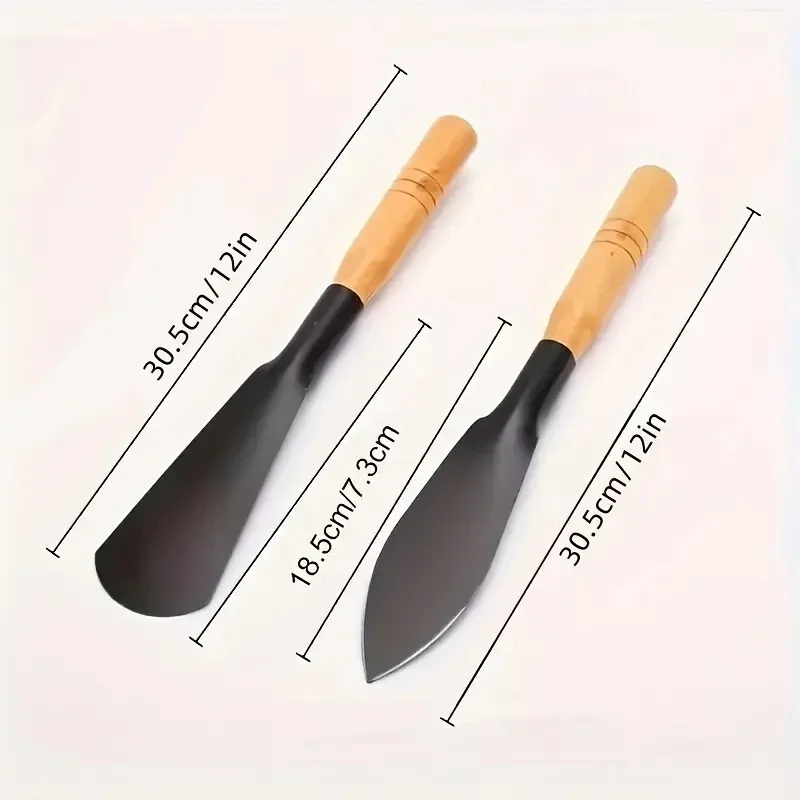 Многофункциональный садовый инструмент, лопата для раскопок диких овощей, лопата для морских растений, цветов, утолщение почвы, железная мотыга, лопата для прополки