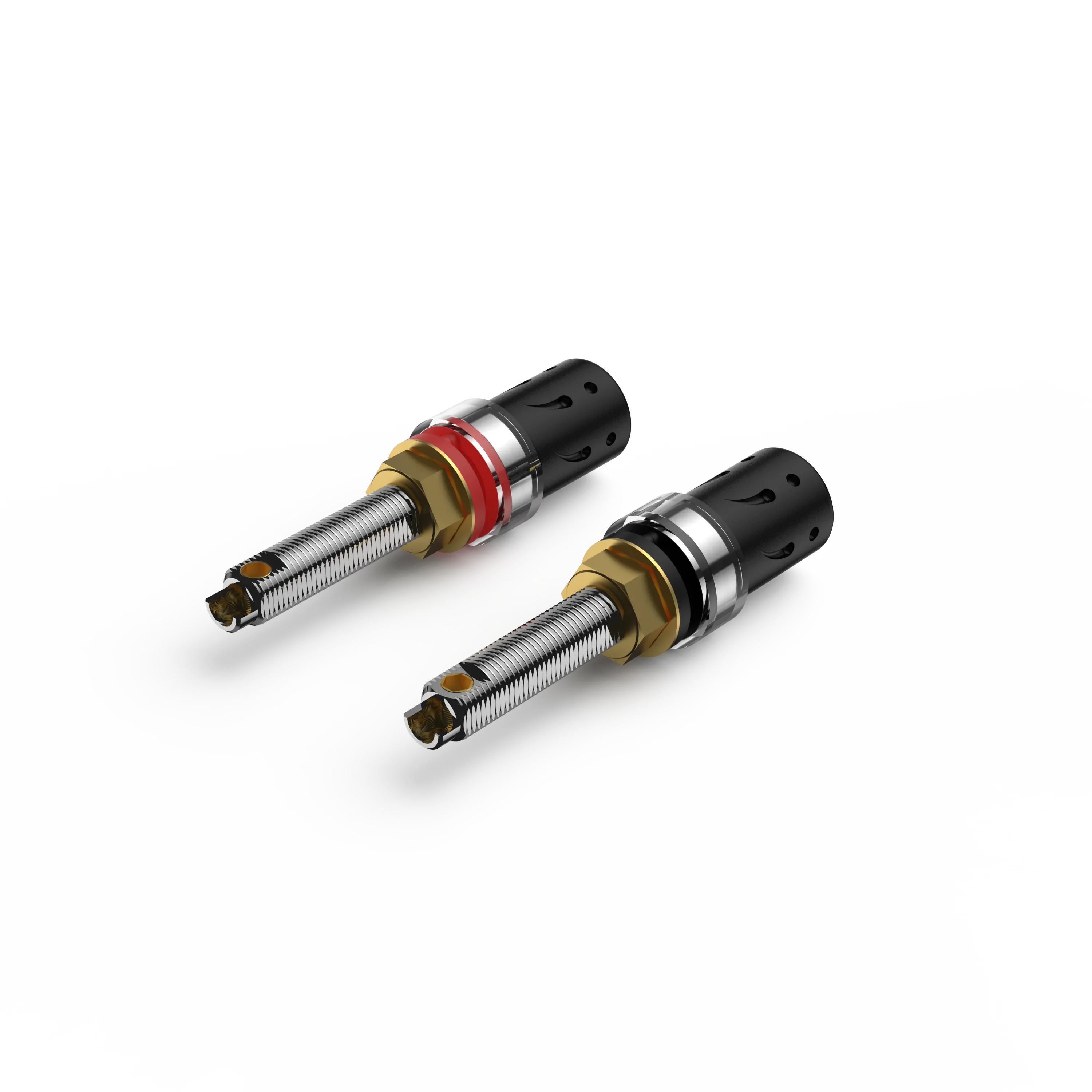 Viborg BP613/BP613G/BP613R Speaker Terminal Pure Copper Gold/Rhodium Plated Binding Post for HiFi Amplifier