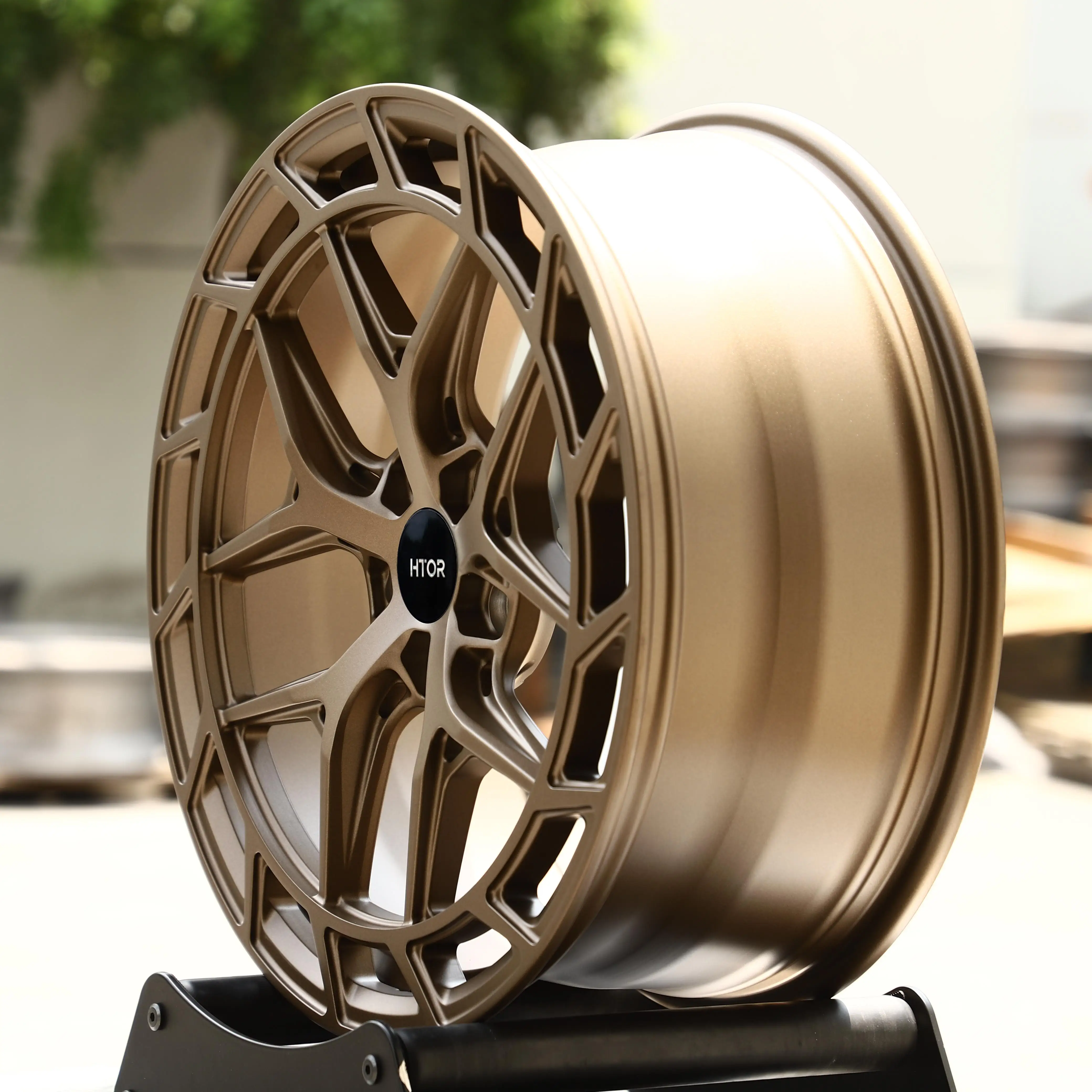 JT Custom 19x8.5 20x9 21x9.5 22x10.5 5x112 Y-Spoke Concave Forged Wheels Gloss Bronze For F-150 For Ram1500 For Silverado 4