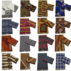 Veritable Wax 100% Cotton African Wax Fabric Nigerian Ankara Block Prints Batik Fabric Dutch Hollandais Pagne For Sewing VL-980