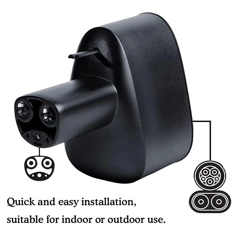 Convertisseur de charge standard américain, adaptateur CC, haute qualité, nouvelle énergie, accessoires de charge de véhicule, placements, 1 pièce