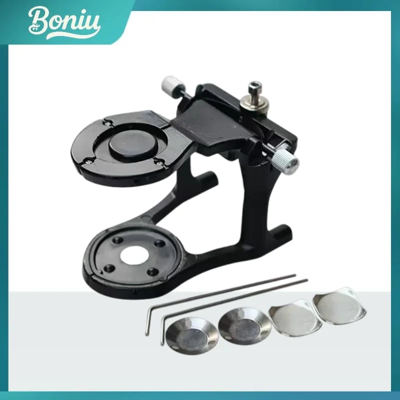 

1Pcs Dental Small Adjustable Articulator Denture Magnetic Articulator for Mounting Pre-cast Dental Models Dental Lab Equipment