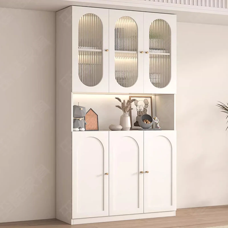 Kitchen Closet Bookcase Organizer Modern Industrial Drawers Bookcase Cabinets White Etagere Rangement Furnitures Living Room