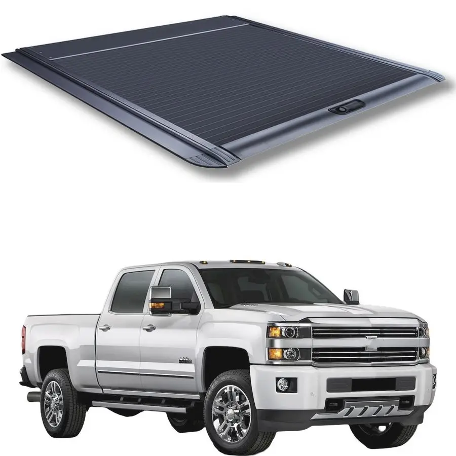 

Ousaier Custom Manual Roller Lid Cover Auto Exterior Accessories Retractable Manual Ford Chevrolet - Silverado 6.5ft (77i) 1999
