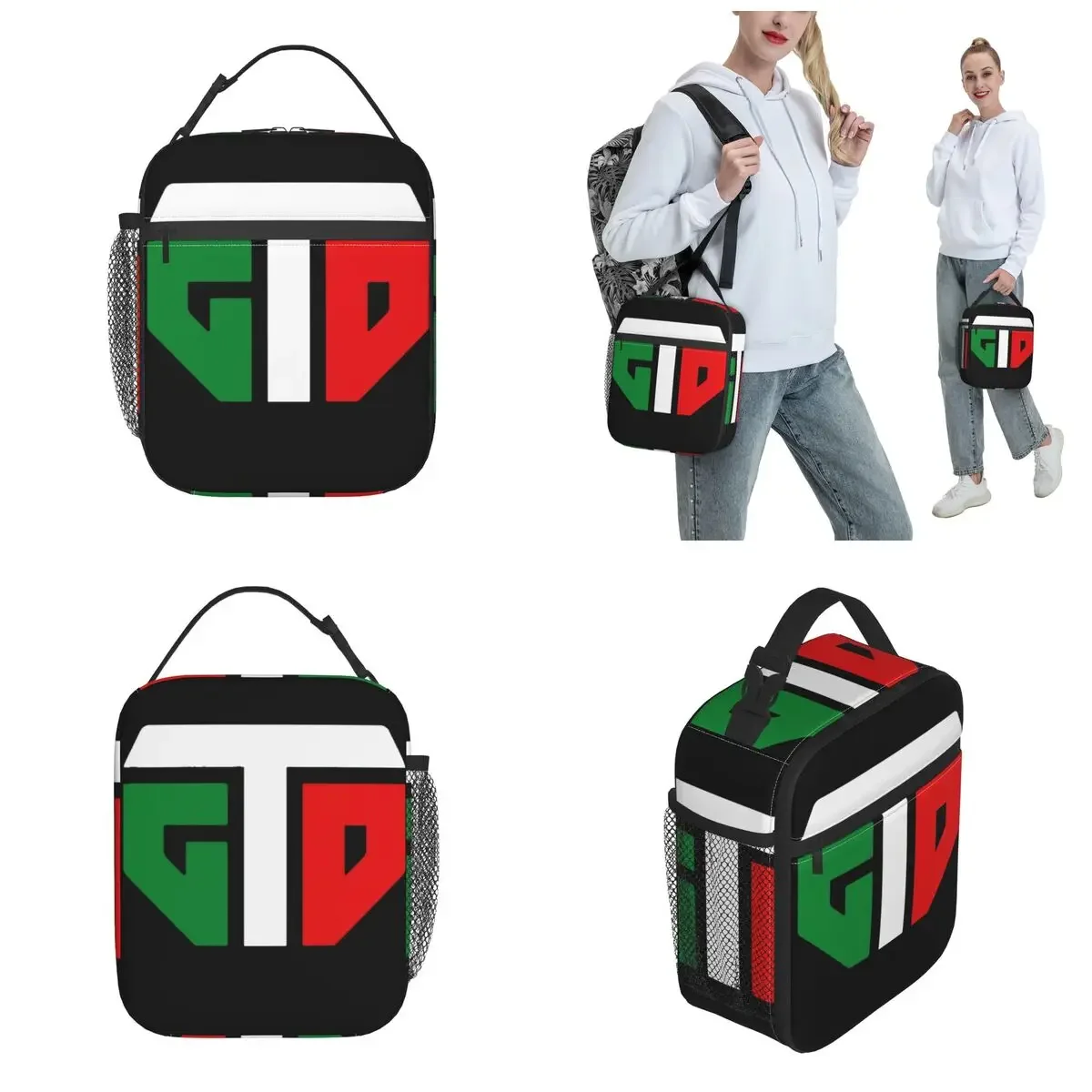 Gervonta Davis Mexico Logo Thermal Lunch Bag for Office Gervonta Tank Davis Portable Box Men Women Thermal Cooler Lunch Boxes