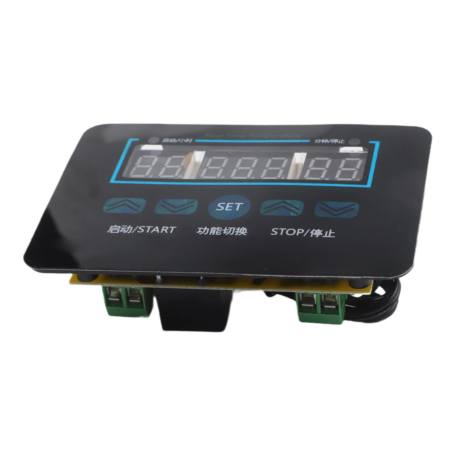 

1*Digital Thermostat Digital Thermostat 100-240V 10A 90*60mm DC 12V Green XH-W1411 Achieve Temperature Control