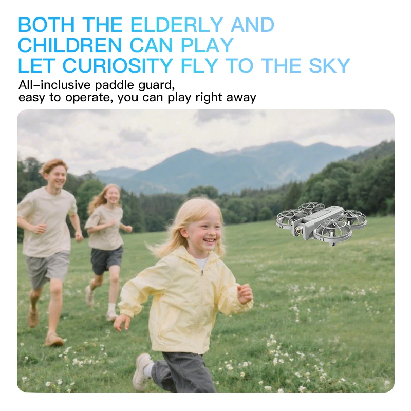 새로운 KF600 RC 미니 드론, 카메라 보호 커버 및 LED 조명, 충격 방지 스크린 포함, 어린이 선물용 RC 쿼드콥터 장난감