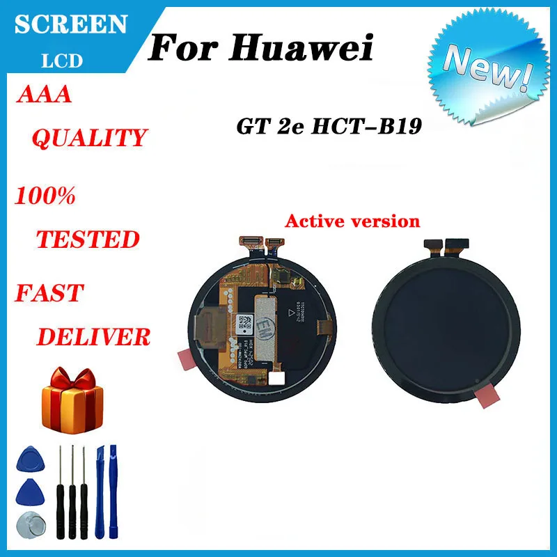 For HUAWEI Watch GT 2e HCT-B19 46mm LCD Screen Display Smart Watch Accessories Replacement And Repair Parts