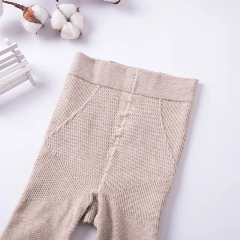 Autumn Comfort Combed Cotton Solid Color Warm Pantyhose Stretch Micro Pressure Slim Hottie Lolita Fashion Thread Hosiery Tights