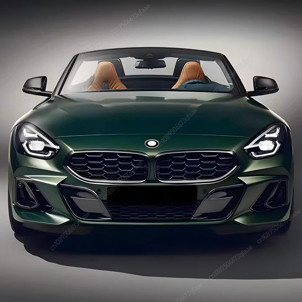 

ABS Gloss Black All Black Meteor Car Front Bumper Kidney Grill Grilles For BMW Z4 G29 20i 30i M40i 2019-2026 Bodykits Tuning