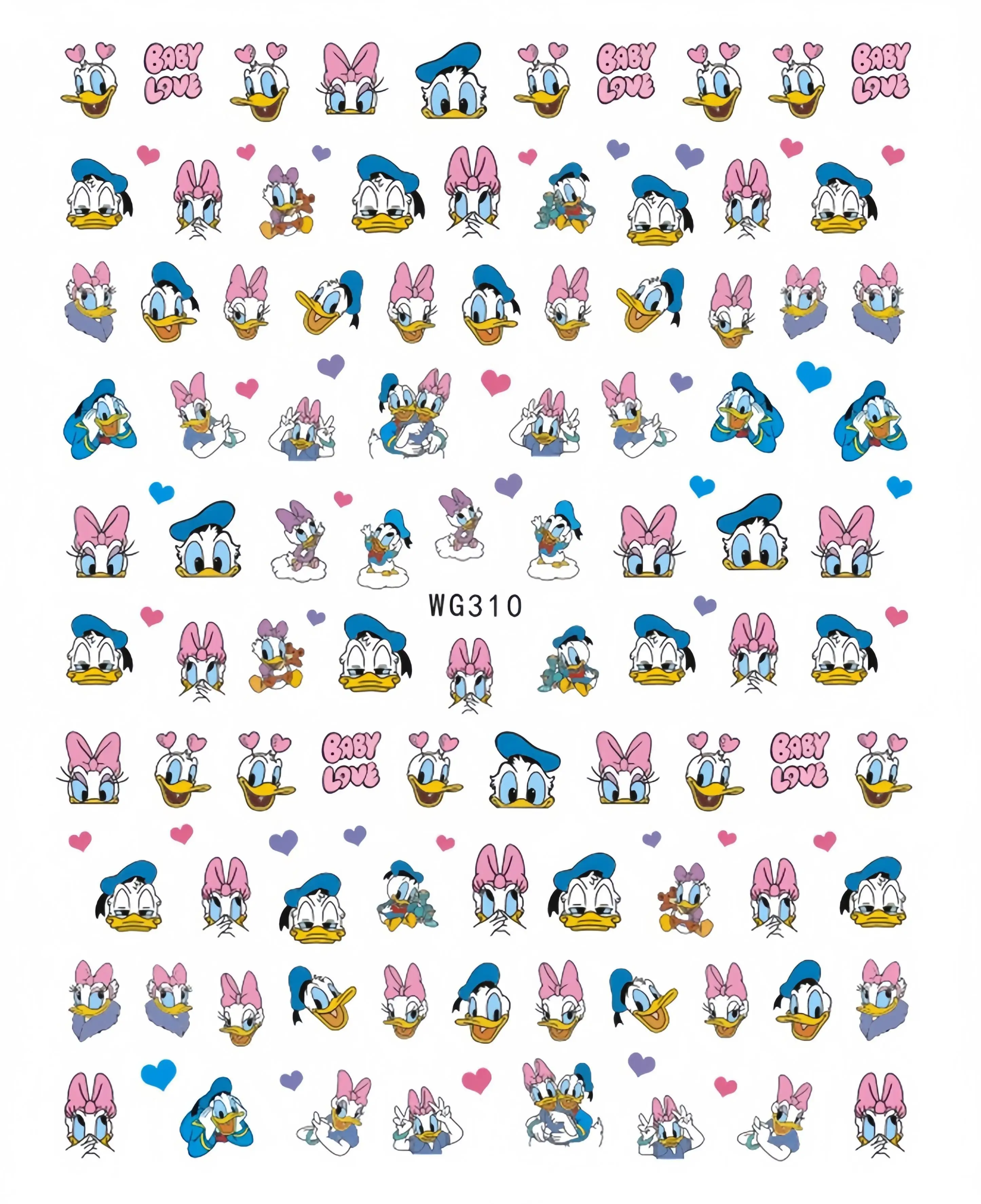 Disney anime decorações pato donald mickey mouse brinquedo adesivos winnie the pooh lilo & stitch o rei leão adesivos