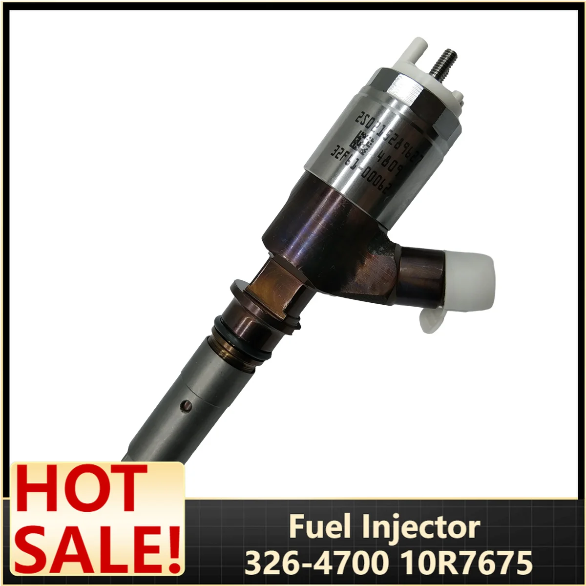 SUNORO E320D Excavator Injector Assy C6.4 Diesel Common Rail Fuel Injector 326-4700 10R7675