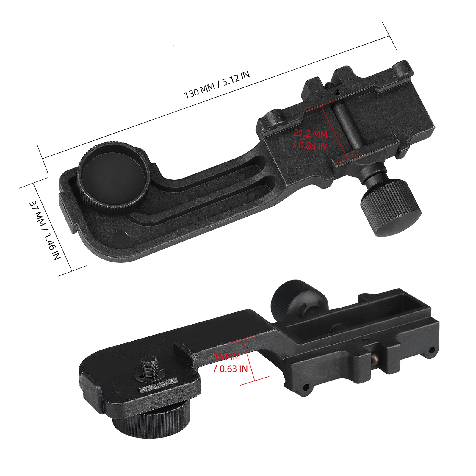 

Hunting Accessories NVG / L4 G24 Adapter Arm Mount Airsoft helmet Adapter Aluminum Mount for Googgles Night Vision in Hunting