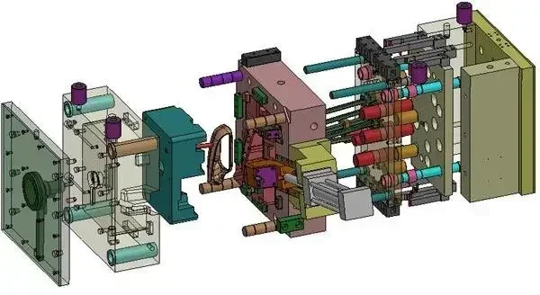 OEM изготовленная на заказ пластиковая форма для обслуживания пластиковая форма дизайн крепление для камеры объектив вытяжка аксессуары для камеры