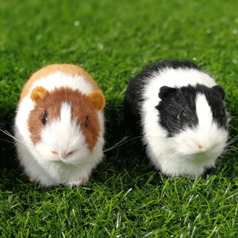 Creativo hámster regordete PP algodón hueco conejillo de indias esponjoso suave Animal relleno Plushie decorar regalo