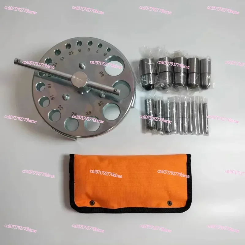 IMPA613056 مجموعة قوالب اللكم على شكل قرص خرامة الرقائق