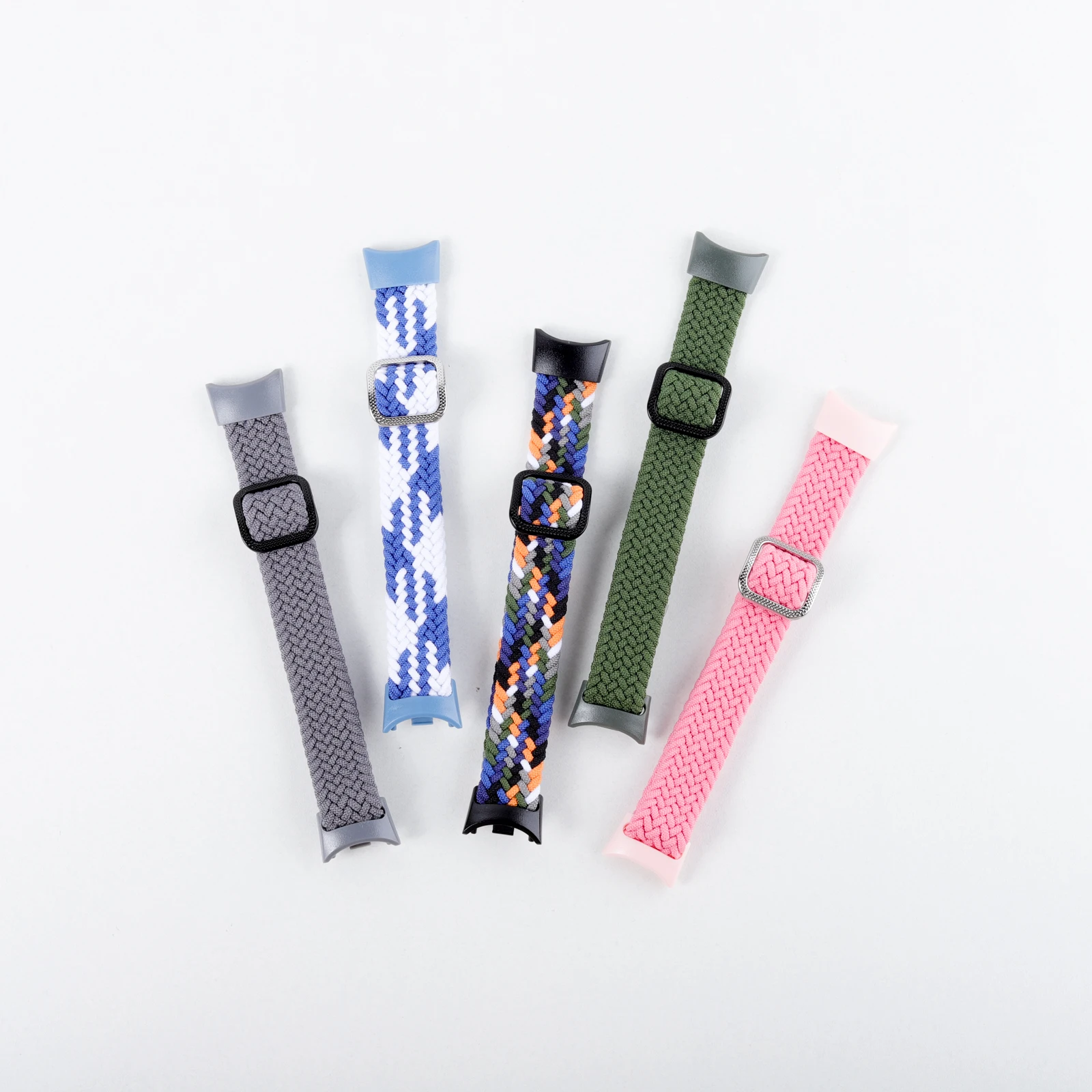 Braided Straps for Mi Band 11/10/9 Bracelet Elastic Adjustable Nylon Miband 4 5 Correas Wristband for Xiaomi Mi Band 4 3 5 6 7 8