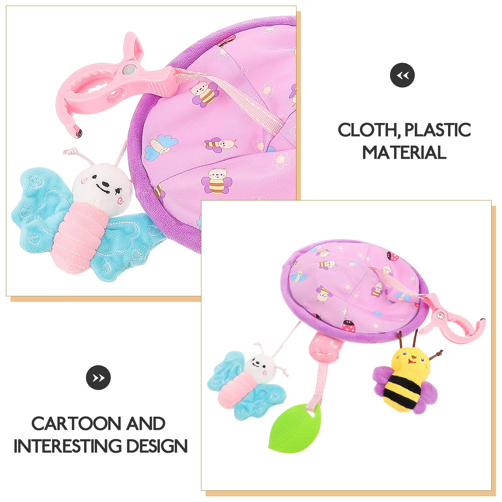 

Baby Crib Mobile Hanging For Newborn Infant Stroller Car Seat Play Mat Gym Decor Cartoon Crib Hanging Ornament For Babies 0-3