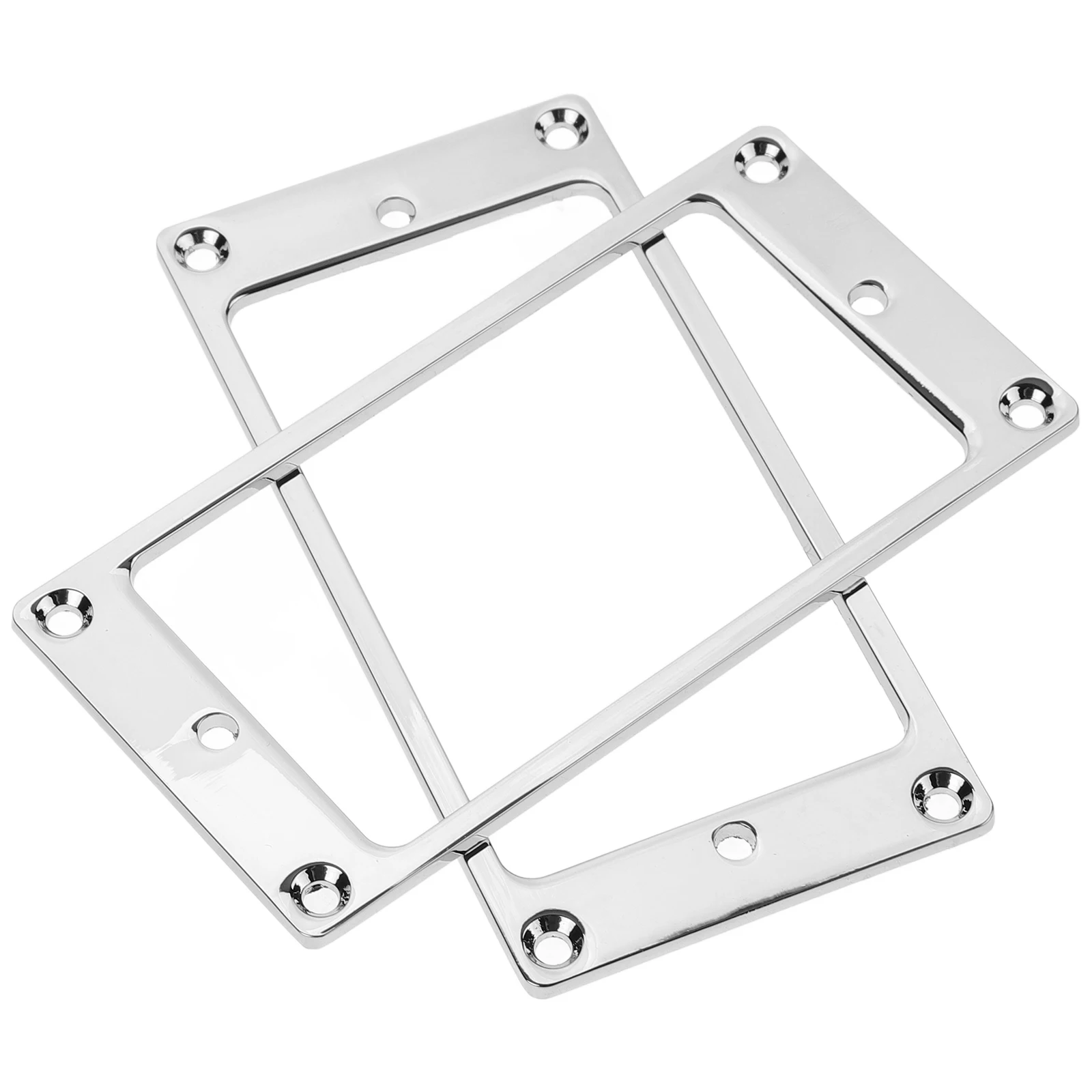 

2 Pcs Electric Guitar Guard Plate Pickup Frame Durable Component Metal Frames Iron Supplies