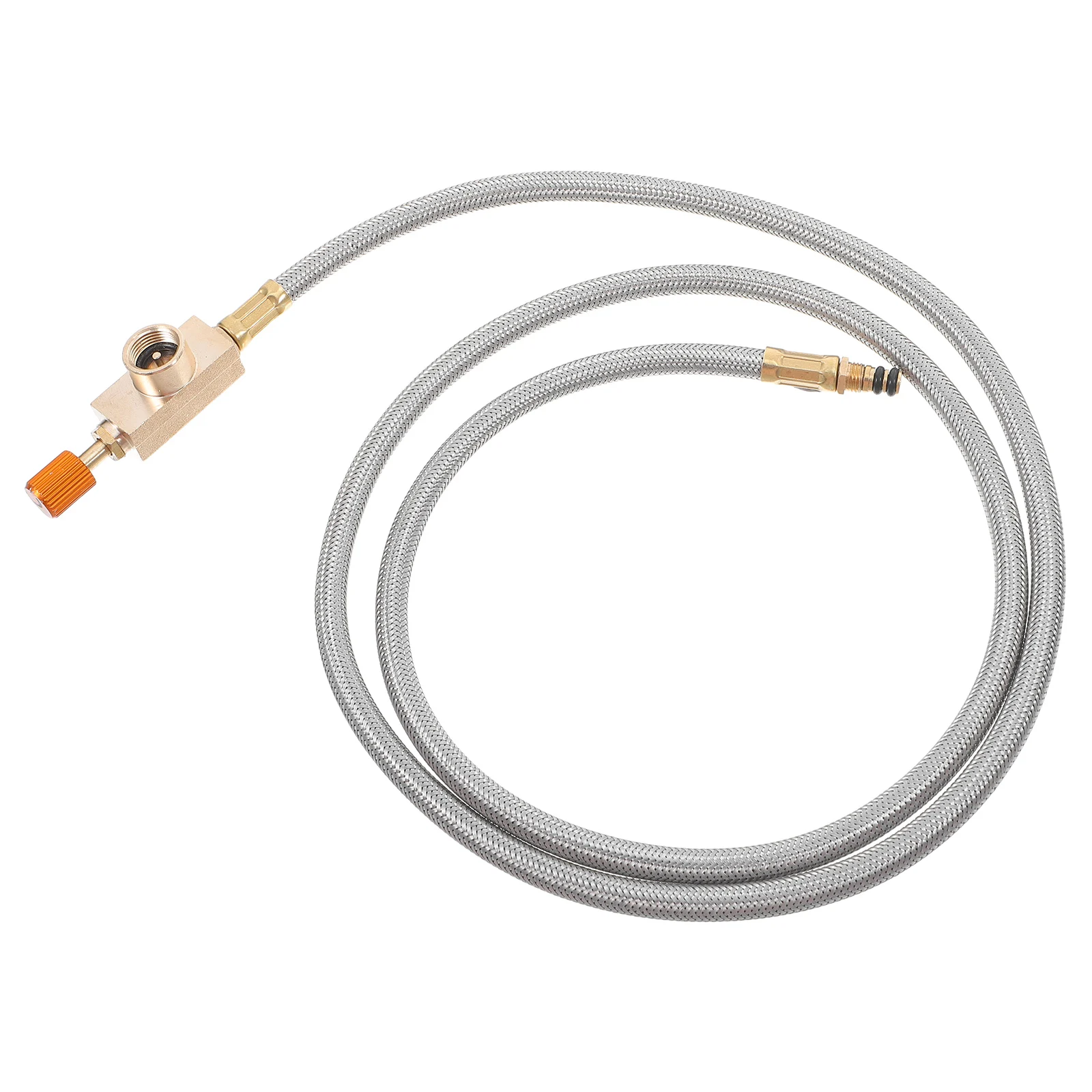 

1pcs Outdoor Stove High Pressure Propane Hose Camping Gas Coupling Burner Fireplace Pipes Wood Gas Connection Extended Length