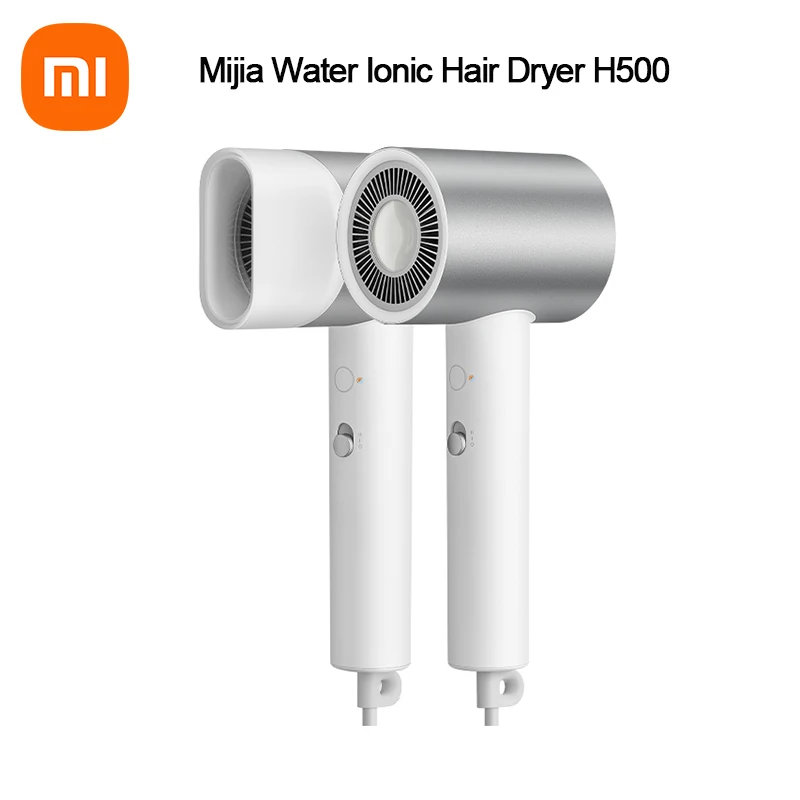 Xiaomi Mijia Water Ionic Hair Dryer H500 Professinal Quick Dry 20m/S  Wind Speed 1800W Smart Temperature Control Blow Hair Dryer