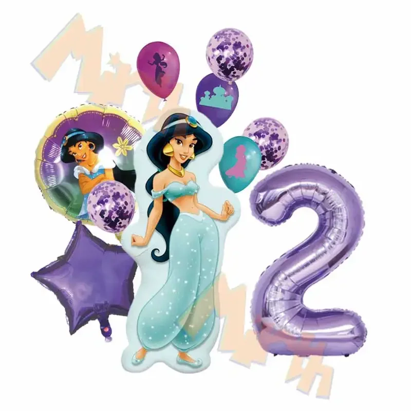 Disney-Prinzessinnen-Luftballons, Dekorationen für Kindergeburtstage, Festival-Ortdekoration, Fotohintergrund, Geschenke für Babypartys