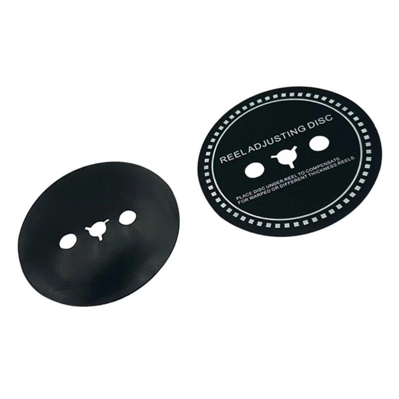 릴 투 릴 테이프 레코더용 트라이던트/NAB 어댑터 0.8mm 0.9mm 1mm 스페이서 2개