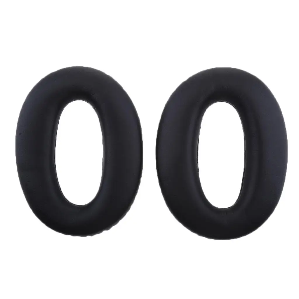 Headphone Earpads Cover Black Foam Cushion Pad for Sony WH1000XM2 Headphones Comfortable Fit
