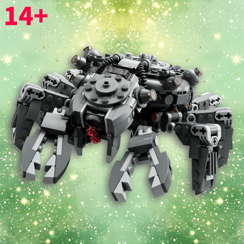 

In Stock Galax Space Spider Tank Plastic Puzzle Fit 75361 Model Building Blocks Toy For Children Adults Christmas Gift
