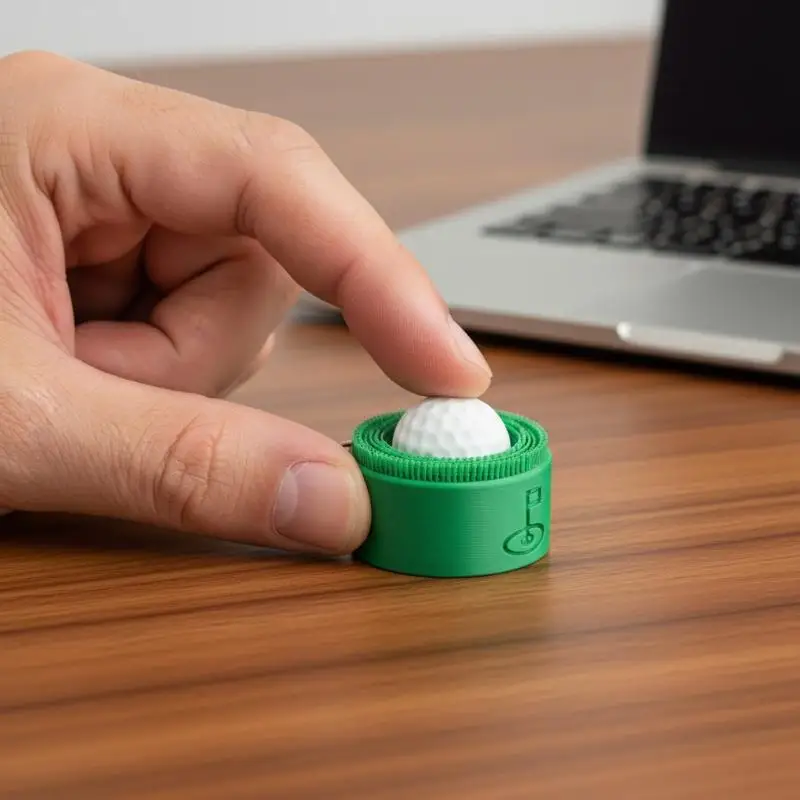 Mechanical Keyboard Toy with Fun Golf Clicker for Effective Stress Relief and On-the-Go Play
