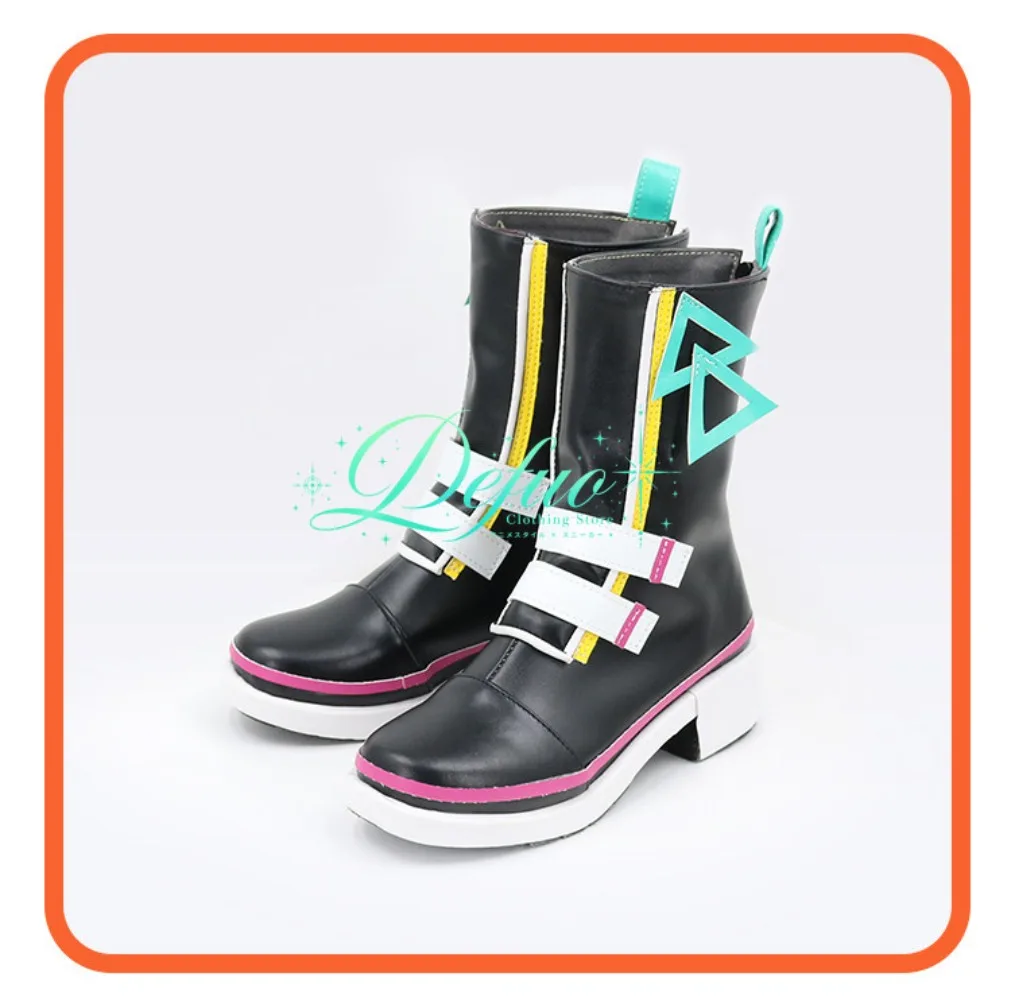 Anime Yuta Aoi Hinata Aoi Cosplay Shoes Custom Made for Valentine Idol Event Live Stage and Photo Shoot