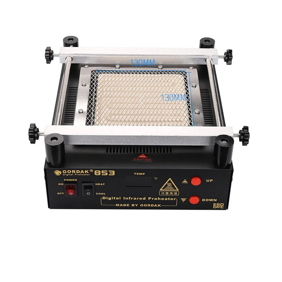 Gordak 853 IR Infrared Preheater BGA Disassembly and Assembly Heating Soldering Station PCB Board Desoldering BGA Rework Station