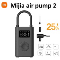 Xiaomi Mijia Air Pump 2 25%Speed Boost Mini Portable Electric Air Compressor Treasure 150PSI Type-C LED Multitool Inflator Xiomi