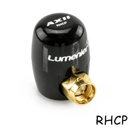 Lumenier AXII 2 5.8 جيجا هرتز 2.2dBi كسب هوائي FPV هوائي طويل المدى RHCP لسباق RC FPV