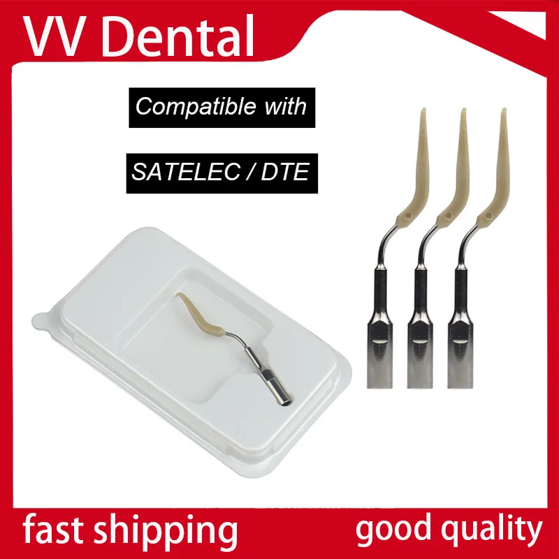 

3pcs BD6L Oral Ultrasonic Scaler Tip Dental Implant Tip Fit for SATELEC /DTE Hanpiece Cleaner Equipment Teeth Whitening Tools