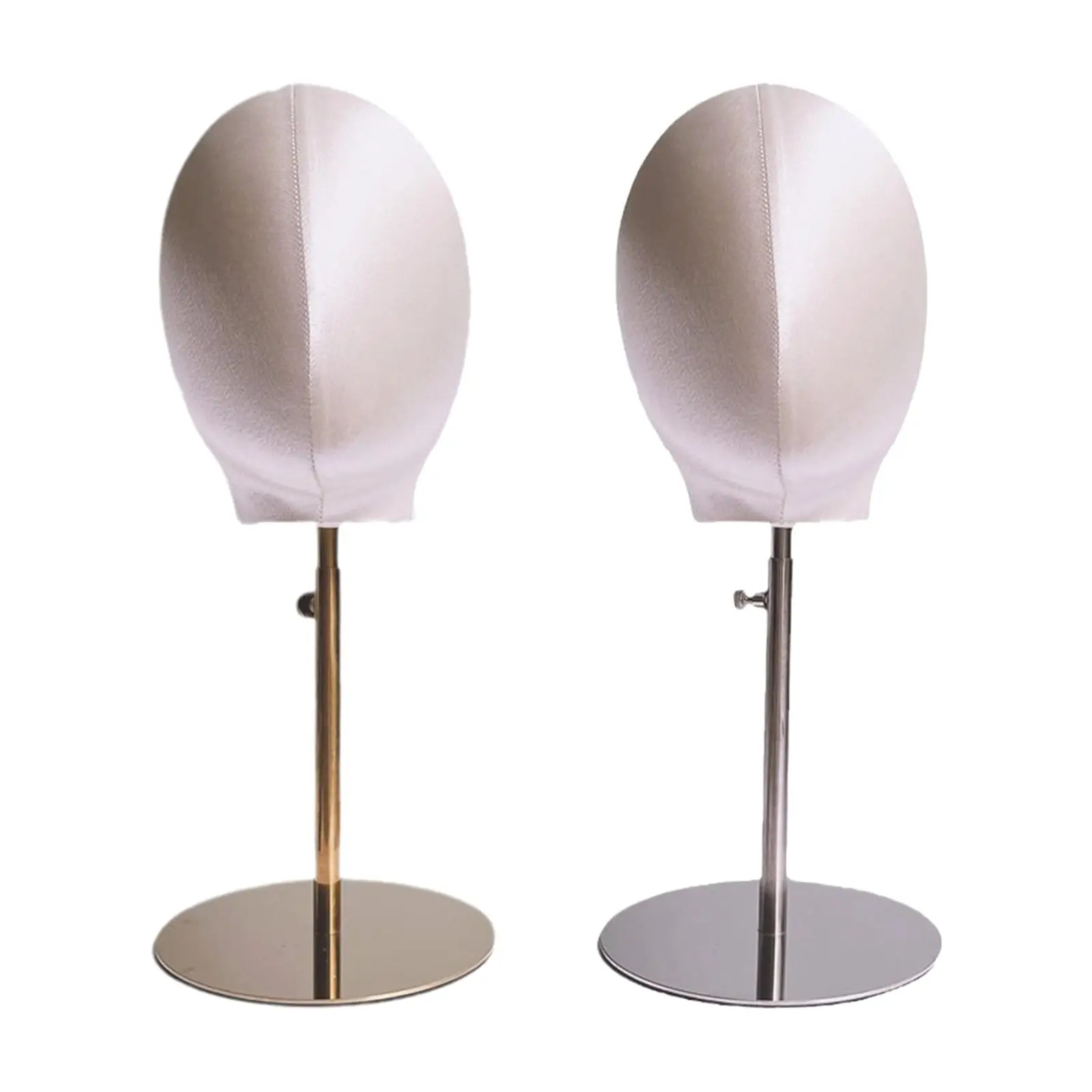 

Wig Holder Mannequin Head Model Adjustable Height Sturdy Mannequin Head Hat Display Stand Multipurpose for Cap Wig Headdress